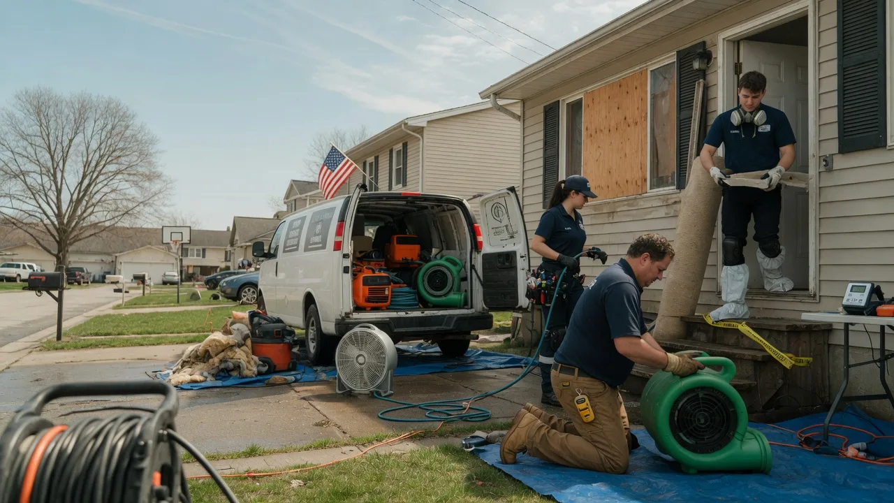 Water Damage Restoration in Petersburg, PA near me